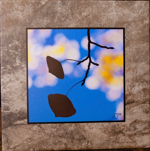 Click to view detail for Aspen Silhouette 12x12 $98